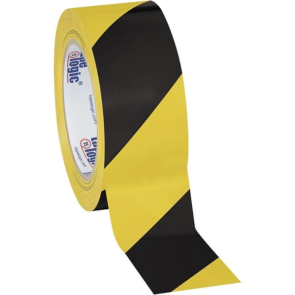Tape Logic™ Striped Vinyl Safety Tapes Tape Logic™ 2" X 36 Yds. Striped Vinyl Safety Tape, Black/Yellow, 3/Pack 3 Tape Logic™ Striped Vinyl Safety Tapes Tape Logic™ 2" X 36 Yds. Striped Vinyl Safety Tape, Black/Yellow, 3/Pack