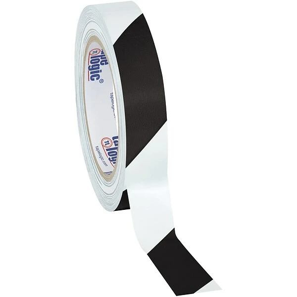Tape Logic™ Striped Vinyl Safety Tapes Tape Logic™ 1" X 36 Yds. Striped Vinyl Safety Tape, Black/White, 3/Pack 3 Tape Logic™ Striped Vinyl Safety Tapes Tape Logic™ 1" X 36 Yds. Striped Vinyl Safety Tape, Black/White, 3/Pack