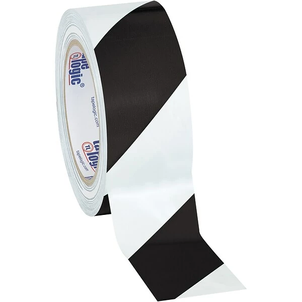 Tape Logic™ Striped Vinyl Safety Tapes Tape Logic™ 2" X 36 Yds. Striped Vinyl Safety Tape, Black/White, 3/Pack 3 Tape Logic™ Striped Vinyl Safety Tapes Tape Logic™ 2" X 36 Yds. Striped Vinyl Safety Tape, Black/White, 3/Pack