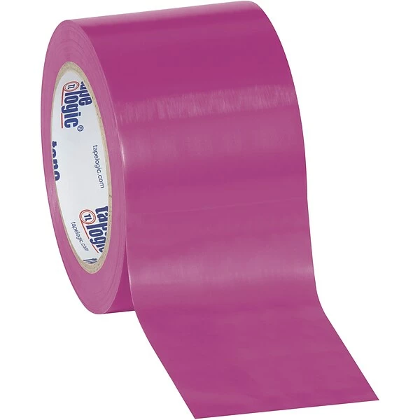 Tape Logic™ Solid Vinyl Safety Tapes Tape Logic™ 3" X 36 Yds. Solid Vinyl Safety Tape, Purple, 3/Pack 3 Tape Logic™ Solid Vinyl Safety Tapes Tape Logic™ 3" X 36 Yds. Solid Vinyl Safety Tape, Purple, 3/Pack