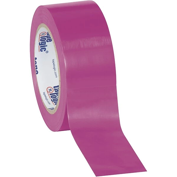 Tape Logic™ Solid Vinyl Safety Tapes Tape Logic™ 2" X 36 Yds. Solid Vinyl Safety Tape, Purple, 3/Pack 3 Tape Logic™ Solid Vinyl Safety Tapes Tape Logic™ 2" X 36 Yds. Solid Vinyl Safety Tape, Purple, 3/Pack