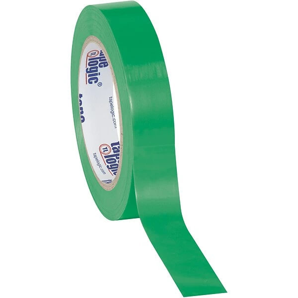 Tape Logic™ Solid Vinyl Safety Tapes Tape Logic™ 1" X 36 Yds. Solid Vinyl Safety Tape, Green, 3/Pack 3 Tape Logic™ Solid Vinyl Safety Tapes Tape Logic™ 1" X 36 Yds. Solid Vinyl Safety Tape, Green, 3/Pack