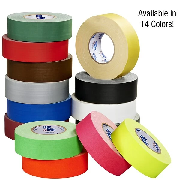 Gaffer's Tape Tape Logic 3" X 60 Yds. X 11 Mil Gaffers Tape, White16/Carton 4 Gaffer's Tape Tape Logic 3" X 60 Yds. X 11 Mil Gaffers Tape, White16/Carton - Image 2