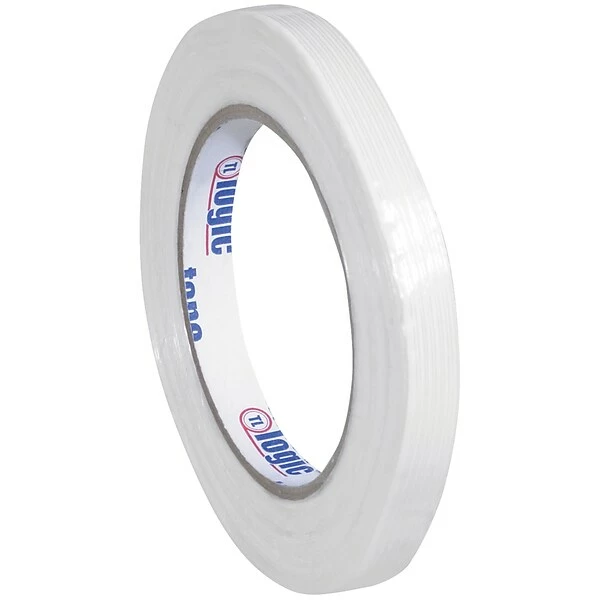 Filament Tape Tape Logic® 1400 Strapping Tape, 1/2" X 60 Yds., Clear, 72/Case (T9131400) 3 Filament Tape Tape Logic® 1400 Strapping Tape, 1/2" X 60 Yds., Clear, 72/Case (T9131400)