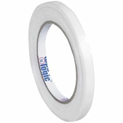 Filament Tape Tape Logic® 1300 Strapping Tape, 3/8" X 60 Yds., Clear, 12/Case (T912130012PK)