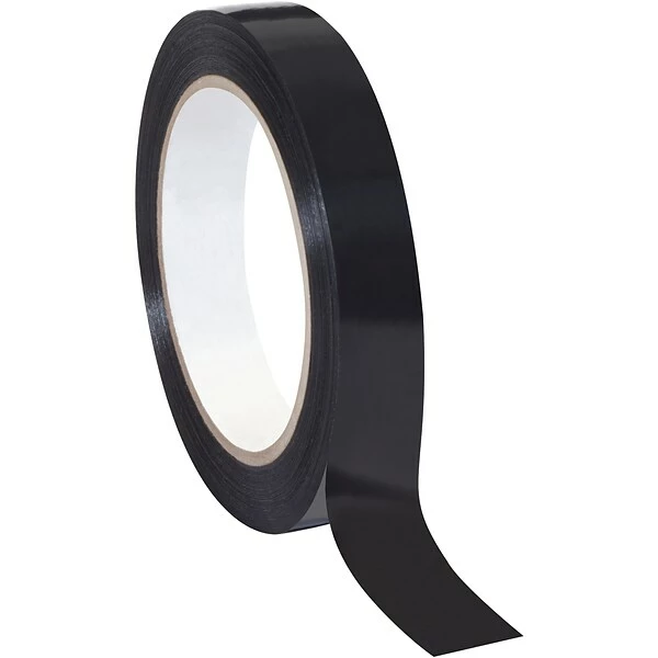Strapping Tapes Tape Logic® Poly Strapping Tape, 2.7 Mil, 3/4"W X 60 Yards, Black, 12 Pack (T97619712PK) 3 Strapping Tapes Tape Logic® Poly Strapping Tape, 2.7 Mil, 3/4"W X 60 Yards, Black, 12 Pack (T97619712PK)