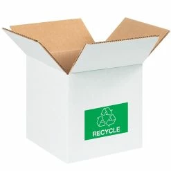 Labels Tape Logic 2" X 3" "RECYCLE" Rectangle Inventory Label, Green, 500/Roll