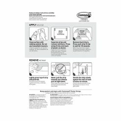 Command™ Adhesive Hooks Command™ Small Poster Strips Value Pack, White, 256 Strips (17024-S256NA) 13 Command™ Adhesive Hooks Command™ Small Poster Strips Value Pack, White, 256 Strips (17024-S256NA) -Bankers Box shop sp129292275 s7