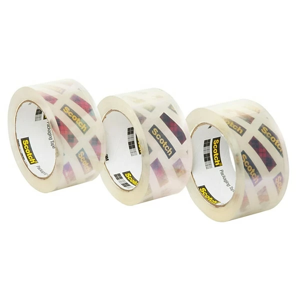 Hot Melt Tapes Scotch® Box Lock™ Shipping Packing Tape, Clear, 1.88 In X 54.6 Yd, 3 Rolls/Pack (3950-3) 8 Hot Melt Tapes Scotch® Box Lock™ Shipping Packing Tape, Clear, 1.88 In X 54.6 Yd, 3 Rolls/Pack (3950-3) - Image 6