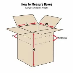 Corrugated Multi-Depth Boxes Quill Brand 18" X 12" X 12" Multi-Depth Shipping Boxes, 200#/ECT-32 Mullen Rated Corrugated, Pack Of 25, (MD181212)