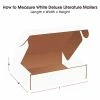 Literature Mailers Quill Brand 12" X 12" X 2" Corrugated Shipping Boxes, 200#/ECT-32-B Mullen Rated Pack Of 50, (MFL12122) -Bankers Box shop sp150122218 s7 1