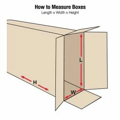 Side Loading Shipping Boxes SI Products 30" X 5" X 24" Side Shipping Boxes, 200#/ECT-32 Mullen Rated Corrugated, Pack Of 10, (30524FOL)