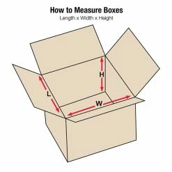 Staples Double Wall Shipping Boxes Quill Brand® 26" X 26" X 26" Corrugated Shipping Boxes, 275#/ECT-48 Mullen Rated Corrugated, Pack Of 5, (HD262626DW)
