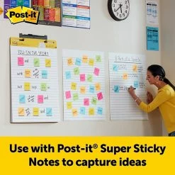Easel Pads Post-it® Super Sticky Easel Pad, 25" X 30", White, Lined, 6 Pads/Pack, 30 Sheets/Pad (561WL VAD 6PK) 11 Easel Pads Post-it® Super Sticky Easel Pad, 25" X 30", White, Lined, 6 Pads/Pack, 30 Sheets/Pad (561WL VAD 6PK) -Bankers Box shop sp160801527 s7