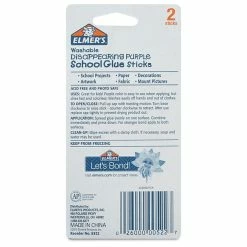 Glue & Glue Sticks Elmer's School Glue Sticks, 0.21 Oz., Purple, 2/Pack (E522) 11 Glue & Glue Sticks Elmer's School Glue Sticks, 0.21 Oz., Purple, 2/Pack (E522) -Bankers Box shop sp162555449 s7