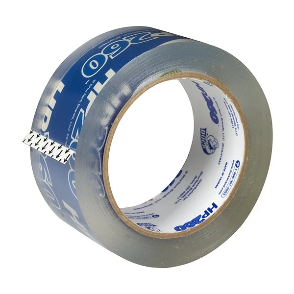 Acrylic Tape Duck® Brand 1.88 In. X 60 Yd. HP260™ Packing Tape, Clear, 8-Pack (1067839) 4 Acrylic Tape Duck® Brand 1.88 In. X 60 Yd. HP260™ Packing Tape, Clear, 8-Pack (1067839) - Image 2