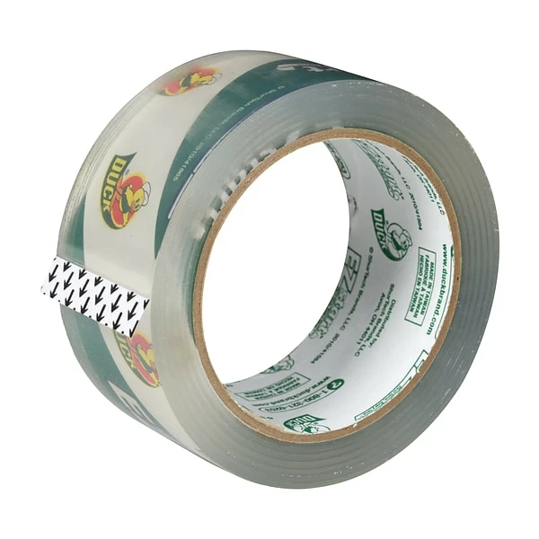 Acrylic Tape Duck® Brand 1.88 In. X 60 Yd. EZ Start® Packing Tape, Clear (299002) 3 Acrylic Tape Duck® Brand 1.88 In. X 60 Yd. EZ Start® Packing Tape, Clear (299002)