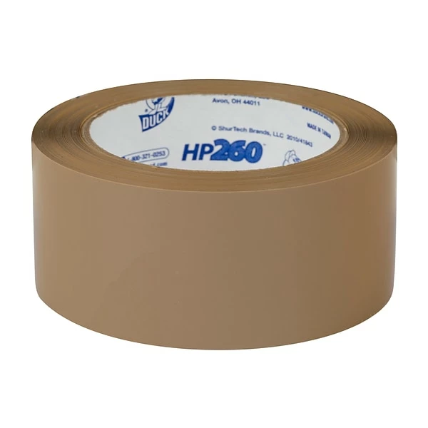 Acrylic Tape Duck® Brand 1.88 In. X 60 Yd. HP260™ Packing Tape, Tan (299009) 3 Acrylic Tape Duck® Brand 1.88 In. X 60 Yd. HP260™ Packing Tape, Tan (299009)