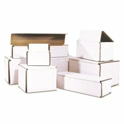Quill Brand Edsal® Ready-To-Assemble Extra-Wide Storage Cabinets White Corrugated Mailer; 10L X 3W X 3"D(H), 100/Carton