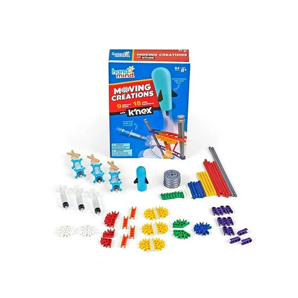 Learning Resources Early Childhood Skills & Activities Hand2mind Moving Creations With K'NEX Building Set (90669) 3 Learning Resources Early Childhood Skills & Activities Hand2mind Moving Creations With K'NEX Building Set (90669) - Image 2