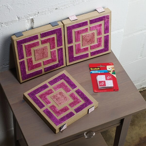 Mounting Tabs Scotch® Removable Mounting Squares, 1" X 1", 16/Pack 3 Mounting Tabs Scotch® Removable Mounting Squares, 1" X 1", 16/Pack