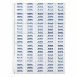 Mounting Tabs Scotch® Removable Mounting Squares, 11/16" X 11/16", Clear, 35/Pack