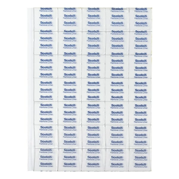 Mounting Tabs Scotch® Removable Mounting Squares, 11/16" X 11/16", Clear, 35/Pack 3 Mounting Tabs Scotch® Removable Mounting Squares, 11/16" X 11/16", Clear, 35/Pack