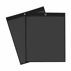 Binder Accessories Partners Brand Solid Back Job Ticket Holders, 8 1/2" X 11", Black, 25/Case (JTH119)