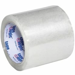 Tape Logic® Acrylic Tape, 1.8 Mil, 4" X 72 Yds., Clear, 6/Case (T9211706PK)