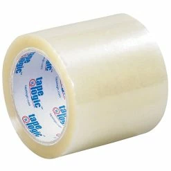 Tape Logic® Acrylic Tape, 2 Mil, 4" X 72 Yds., Clear, 6/Case (T92161006PK)