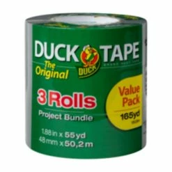 Duck Tape® Brand Original Strength Duct Tape, Silver, 1.88" X 55 Yards, 3 Pack (241640)