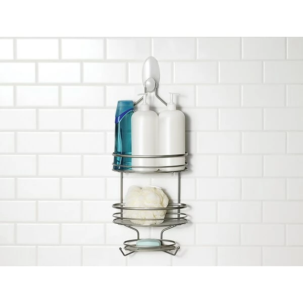 Hooks & Hanging Strips Command™ Caddy Hanger, White, 1 Caddy Hanger, 2 Large Strips/Pack (BATH19-ES) 6 Hooks & Hanging Strips Command™ Caddy Hanger, White, 1 Caddy Hanger, 2 Large Strips/Pack (BATH19-ES) - Image 4