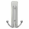 Hooks & Hanging Strips Command™ Large Double Bath Hook, Satin Nickel, 1 Hook, 1 Large Water-Resistant Strip/Pack (BATH36-SN-ES) 2 Hooks & Hanging Strips Command™ Large Double Bath Hook, Satin Nickel, 1 Hook, 1 Large Water-Resistant Strip/Pack (BATH36-SN-ES) -Bankers Box shop sp27754638 s7