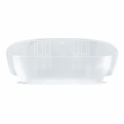 Hooks & Hanging Strips Command™ Shower Caddy, Clear 1 Caddy, 4 Mounting Bases, 4 Large Strips/Pack (BATH11-ES)