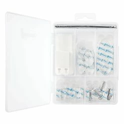 Hooks & Hanging Strips Command™ Clear Variety Kit, 53 Pieces/Pack (17232-ES)