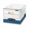 Bankers Box® File Storage Bankers Box Shipping & Storage Medium-Duty FastFold File Boxes, Flip Top Lid, Letter/Legal Size, White/Blue, 12/Carton (0007101) 1 Bankers Box® File Storage Bankers Box Shipping & Storage Medium-Duty FastFold File Boxes, Flip Top Lid, Letter/Legal Size, White/Blue, 12/Carton (0007101) -Bankers Box shop sp40303492 s7 1