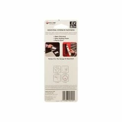 Hook And Loop Fasteners Velcro® Brand Industrial Strength 2" X 4" Hook & Loop Fastener Strips, White, 2/Pack (90200)