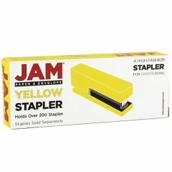 Office & Desk Supply Kits JAM Paper® Office & Desk Sets, (1) Tape Dispenser (1) Stapler (1) Pack Of Staples, Yellow, 3/pack -Bankers Box shop sp4211262 s7