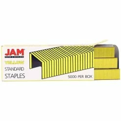 Office & Desk Supply Kits JAM Paper® Office & Desk Sets, (1) Tape Dispenser (1) Stapler (1) Pack Of Staples, Yellow, 3/pack -Bankers Box shop sp4211263 s7