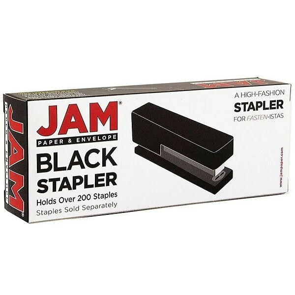 Office & Desk Supply Kits JAM Paper® Office & Desk Sets, (1) Tape Dispenser (1) Stapler (1) Pack Of Staples, Black, 2/pack 4 Office & Desk Supply Kits JAM Paper® Office & Desk Sets, (1) Tape Dispenser (1) Stapler (1) Pack Of Staples, Black, 2/pack - Image 3