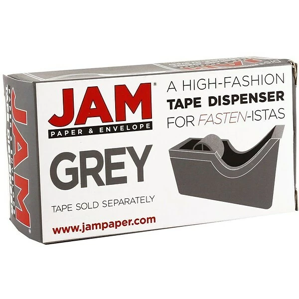 Office & Desk Supply Kits JAM Paper® Office & Desk Sets, (1) Tape Dispenser (1) Stapler (1) Pack Of Staples, Grey And Black, 3/pack 4 Office & Desk Supply Kits JAM Paper® Office & Desk Sets, (1) Tape Dispenser (1) Stapler (1) Pack Of Staples, Grey And Black, 3/pack - Image 2