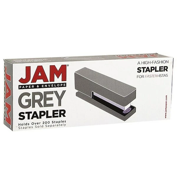 Office & Desk Supply Kits JAM Paper® Office & Desk Sets, (1) Tape Dispenser (1) Stapler (1) Pack Of Staples, Grey And Black, 3/pack 5 Office & Desk Supply Kits JAM Paper® Office & Desk Sets, (1) Tape Dispenser (1) Stapler (1) Pack Of Staples, Grey And Black, 3/pack - Image 3