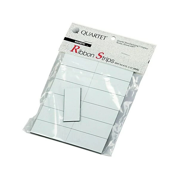 GBC Board Accessories Quartet Magnetic Strips, White, 25/Pack (MWS) 2 GBC Board Accessories Quartet Magnetic Strips, White, 25/Pack (MWS)