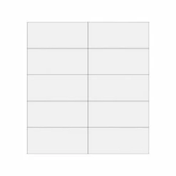 MasterVision Magnetic Tape Strips MasterVision Magnetic Strips, White, 25/Pack (FM2418)