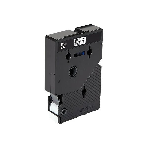 Brother Label Maker Tapes Brother TC10 Label Maker Tapes, 1/2"W, Black On Clear, 2/Pack 3 Brother Label Maker Tapes Brother TC10 Label Maker Tapes, 1/2"W, Black On Clear, 2/Pack