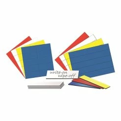 MasterVision Magnetic Tape Strips Mastervision Dry Erase Magnetic Tapes, Red, 25/Pack (FM2404)