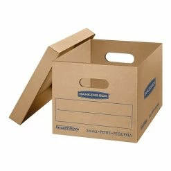 Bankers Box® Moving Boxes Bankers Box® SmoothMove 16.25" X 10.5" X 12.5" Moving Box, Kraft, 10/Carton (7714203)