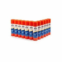 Elmer's All-Purpose Washable Glue Sticks, 0.77 Oz., White, 12/Pack (E517)