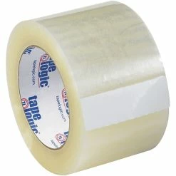 Acrylic Tape Tape Logic #122 Quiet Carton Sealing Tape, 2.0 Mil, 3" X 110 Yds., Clear, 6/Carton (T9051226PK)