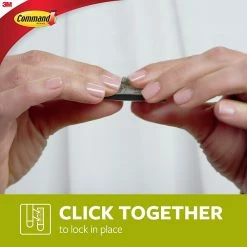 Command™ Picture Hanging And Poster Strips Command™ Medium Picture Hanging Strips, Black, 12/Pack (17204BLK-12ES) -Bankers Box shop sp52041080 s7